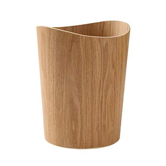 Minimal Wood Waste Bin