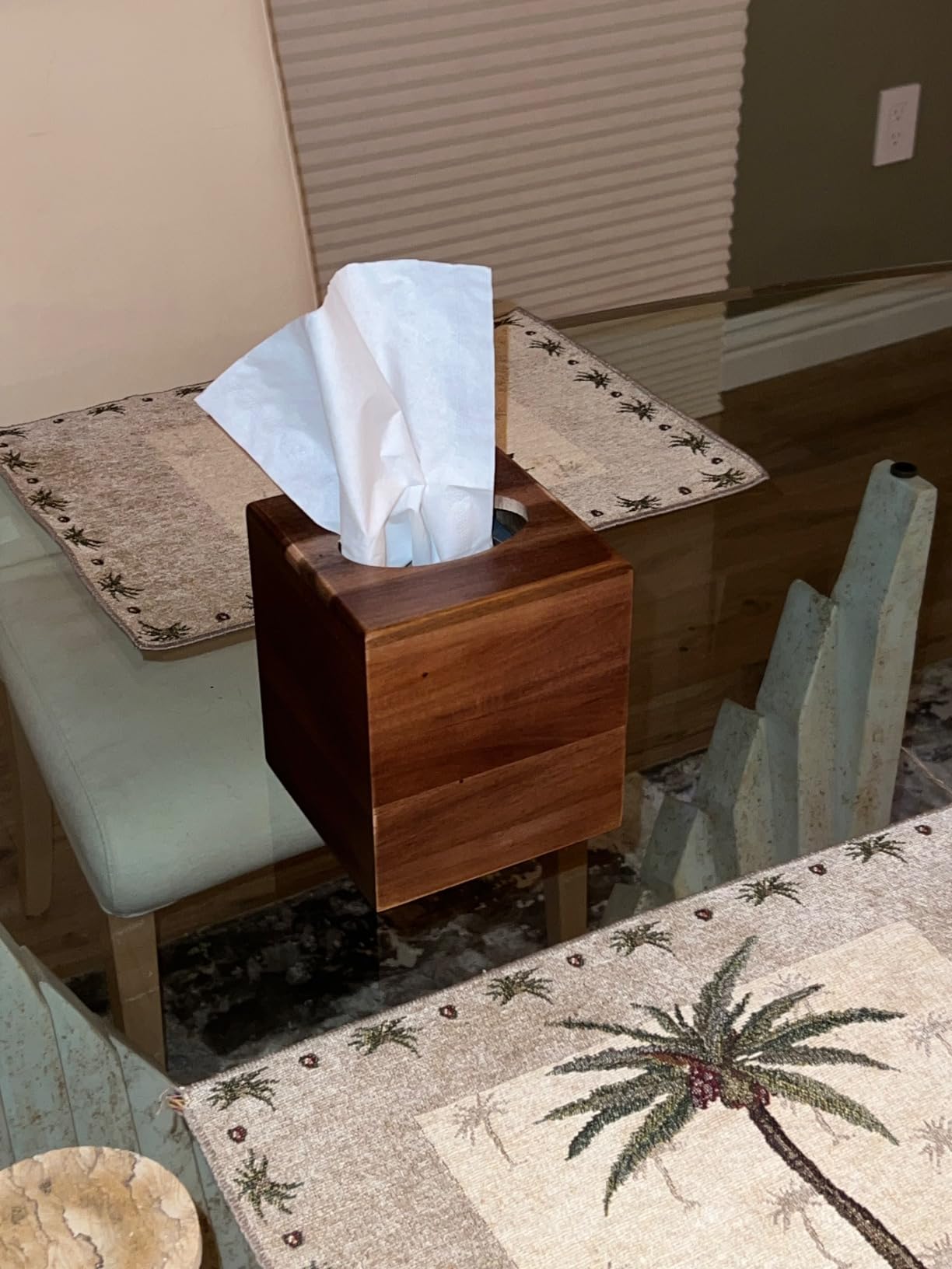Wooden Tissue Box Cover